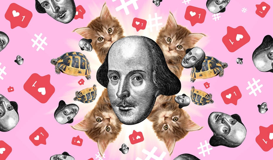 Em 23 de abril, Shakespeare completou 456 anos e comemorou seu aniversário online