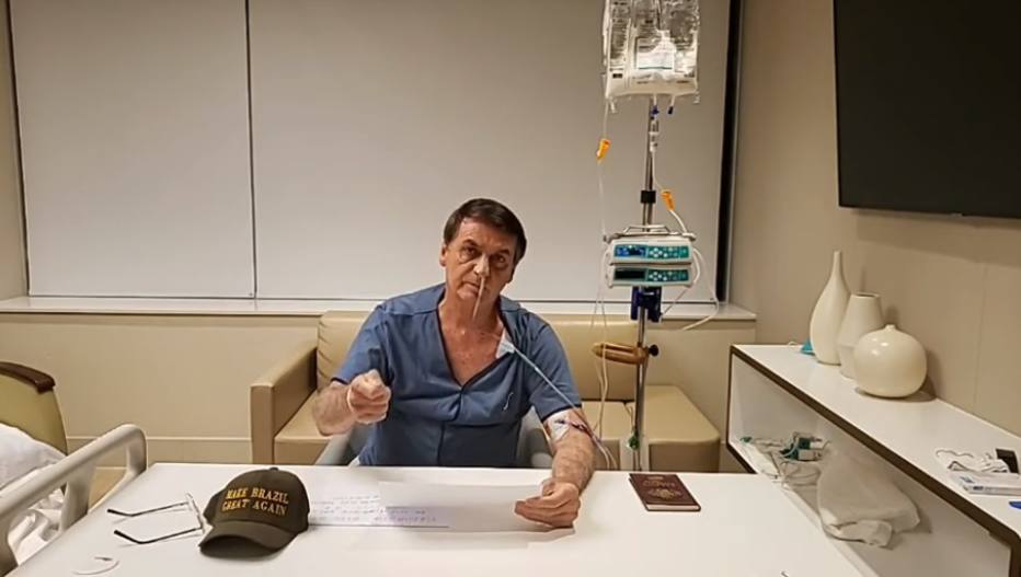 Bolsonaro no hospital