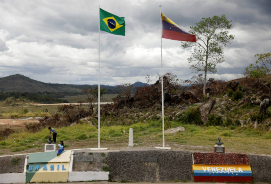 Fronteira entre Brasil e Venezuela