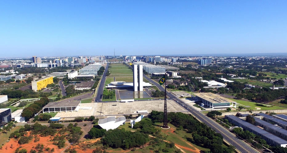 Praça dos Três Poderes, em Brasília