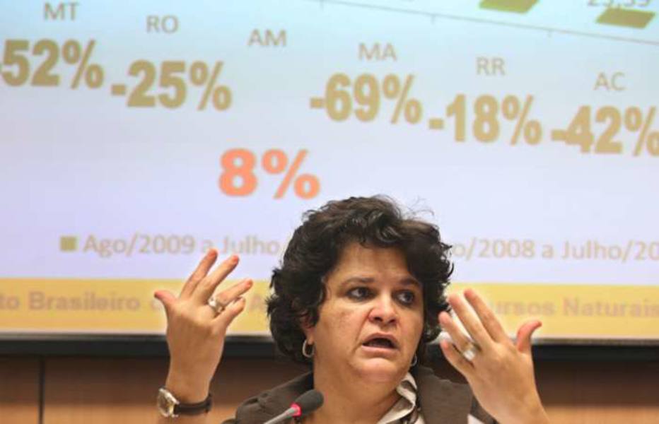 Em Brasília, Ministra Izabella Teixeira fala sobre as queimadas que estão ocorrendo no País