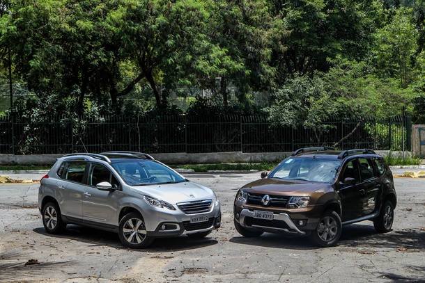 Comparativo: Renault Duster CVT x Peugeot 2008 AT6