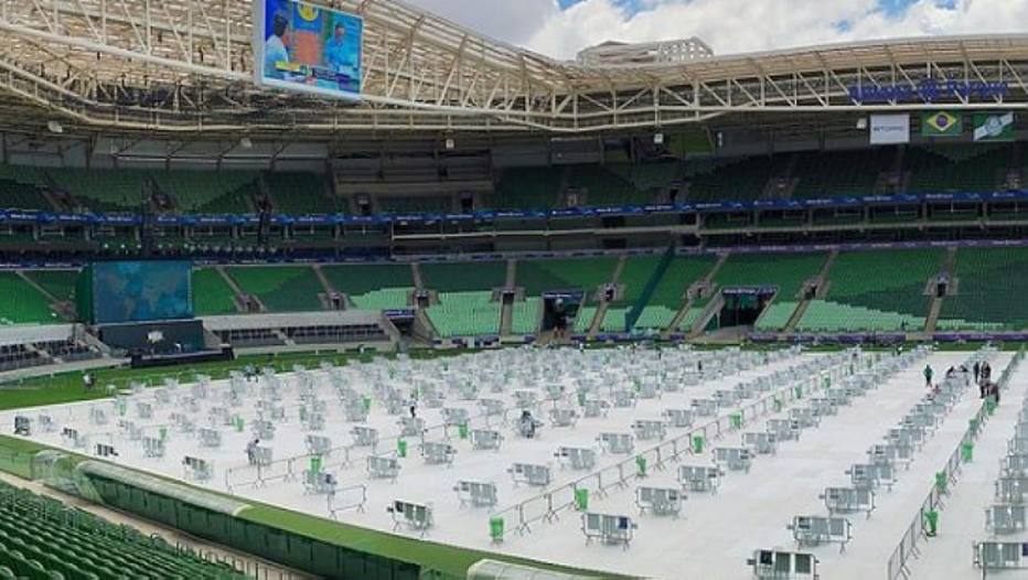 Gramado do Allianz Parque vai se transformar num 'grande salão' para a final da Copa do Brasil Gramado do Allianz Parque vai se transformar num 'grande salão' para a final da Copa do Brasil
