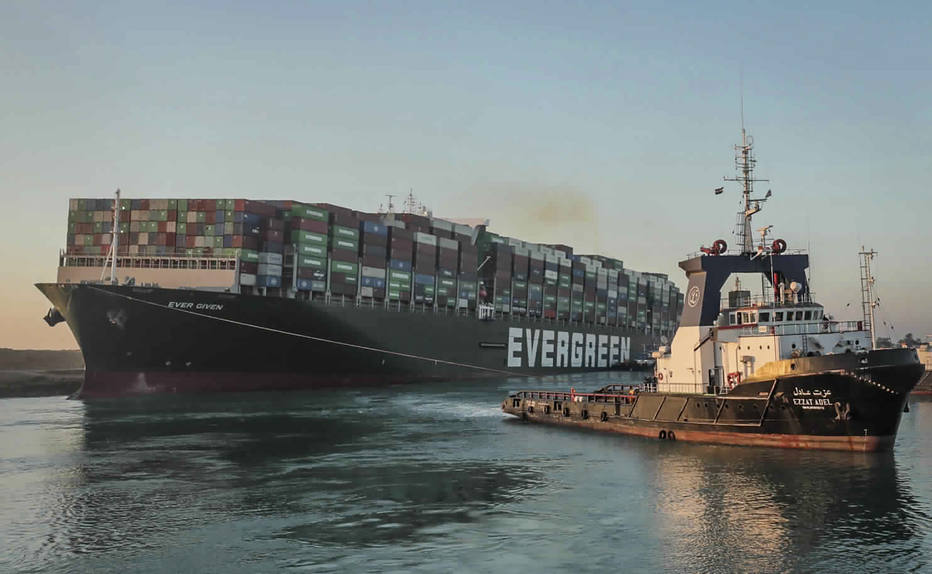 EVER GIVEN CANAL DE SUEZ