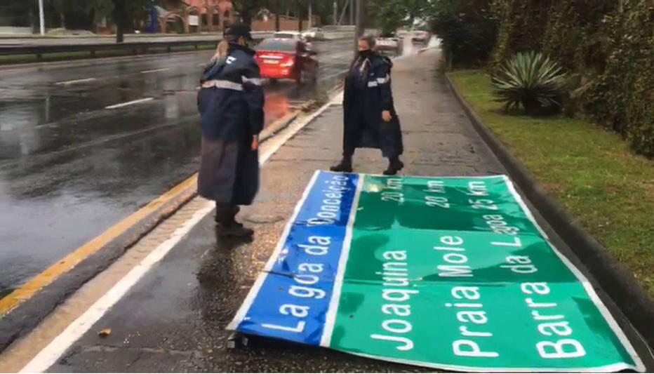 Duas mortes foram confirmadas na região metropolitana de Florianópolis