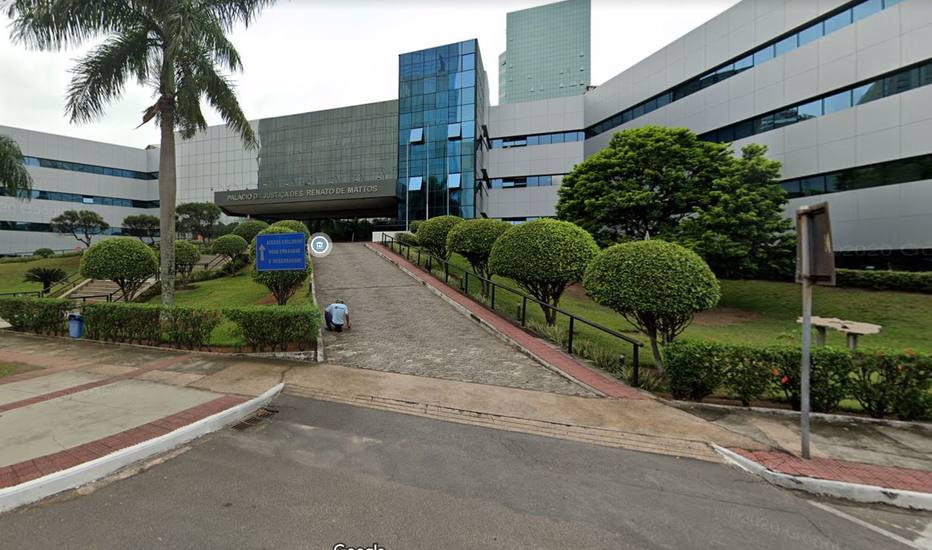 Faixada do Tribunal de Justiça do Espírito Santo.