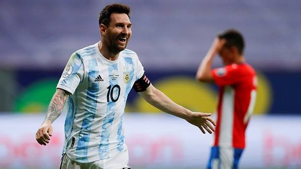 Messi tem se destacado pela Argentina na Copa América