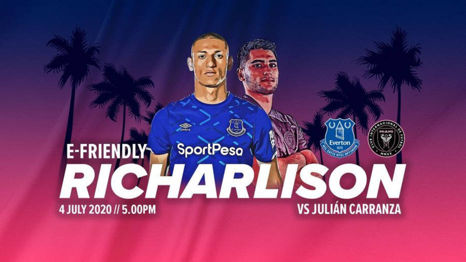 Richarlison representará o Brasil em amistoso virtual de FIFA 20