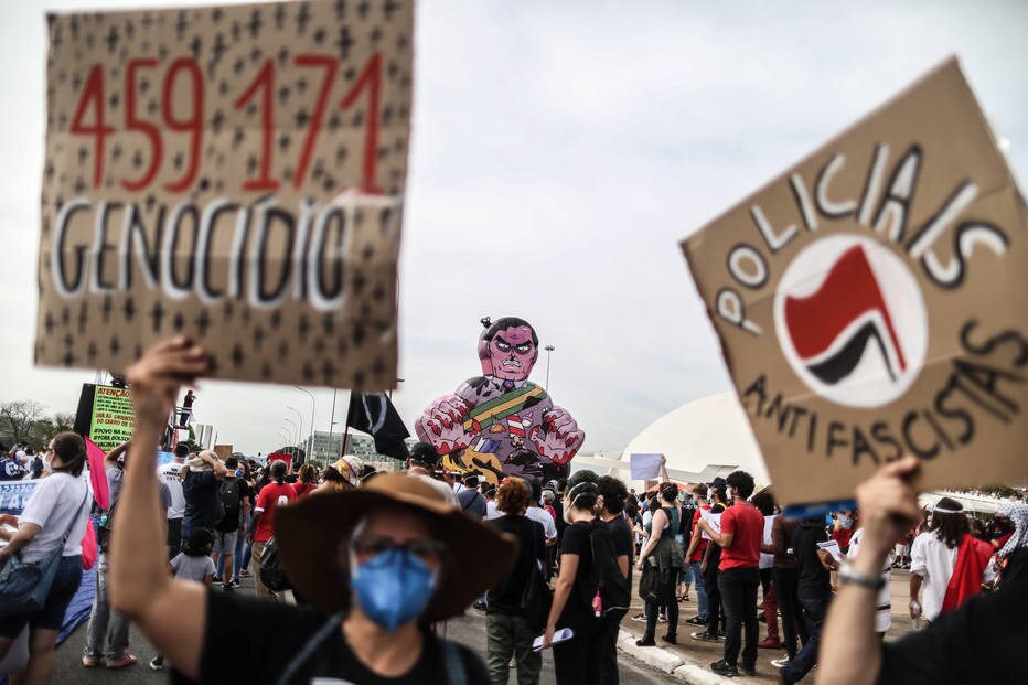 Manifestação em Brasília