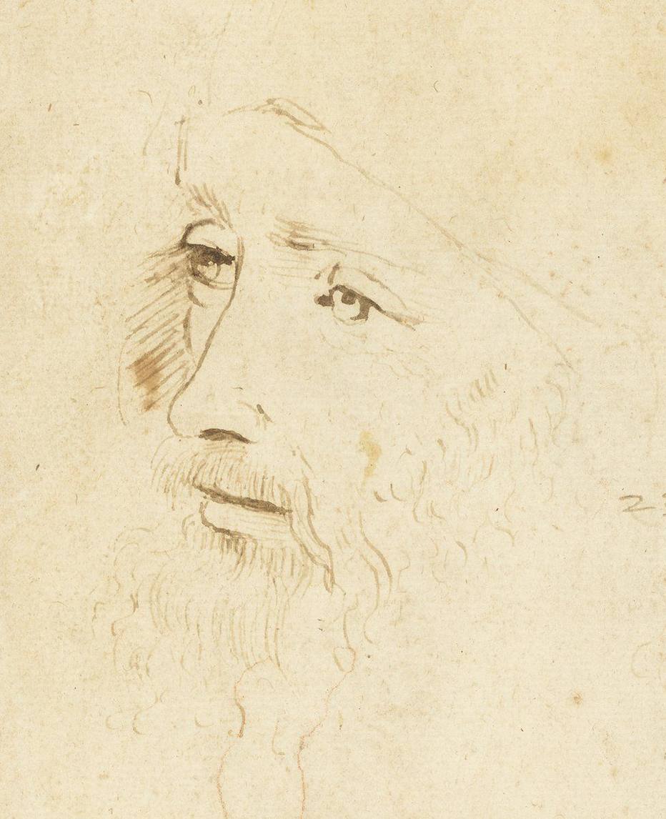 Retrato inédito de Leonardo da Vinci, provavelmente feito por um assistente do pintor
