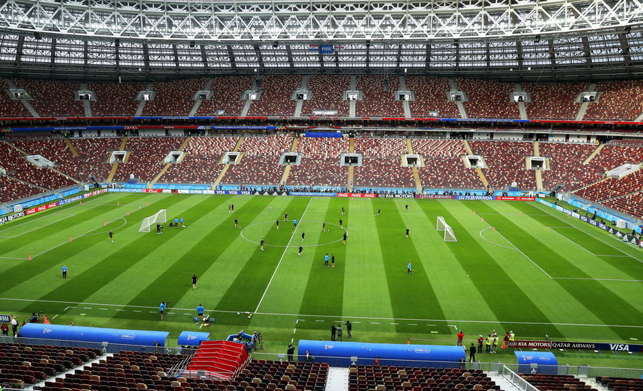 Estádio Luzhnik, palco da final da Copa do Mundo