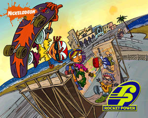 Desenho do  Nickelodeon, , criança, corrida, carro