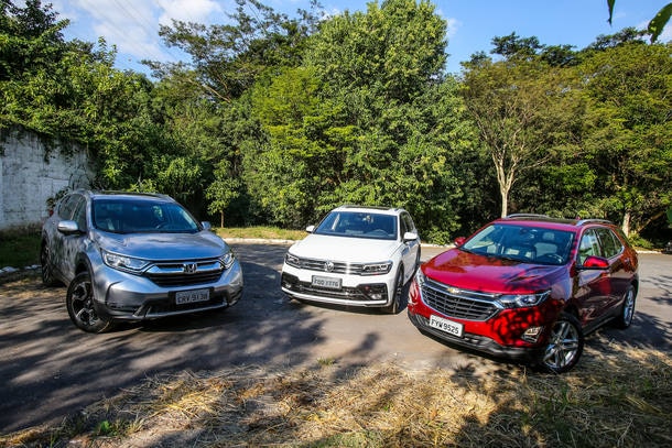 VW Tiguan x Honda CR-V x Chevrolet Equinox