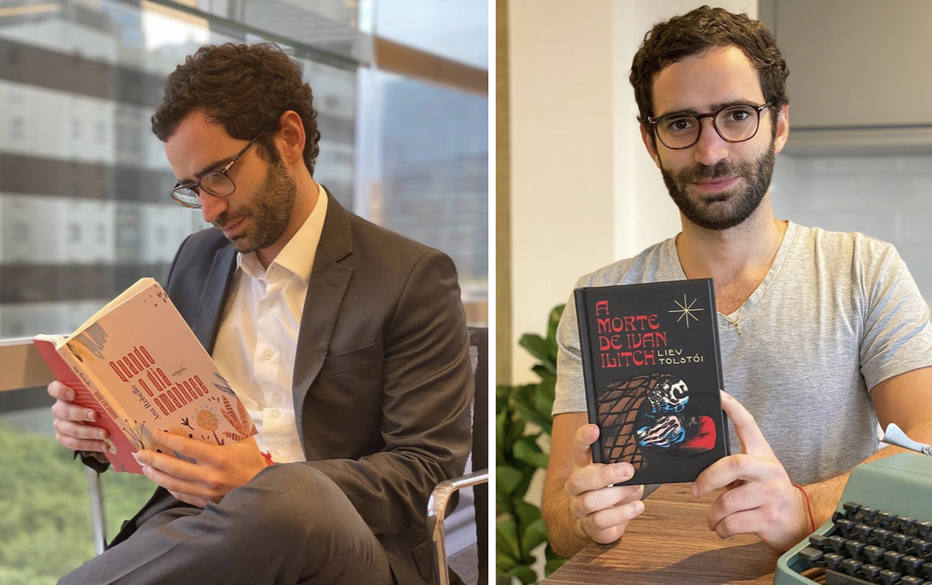 Advogado de 27 anos, Pedro Pacífico usa perfil no Instagram para fugir das leituras corporativas.