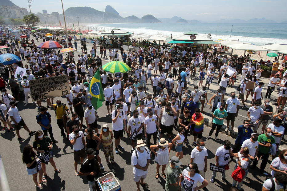 Ato em Copacabana