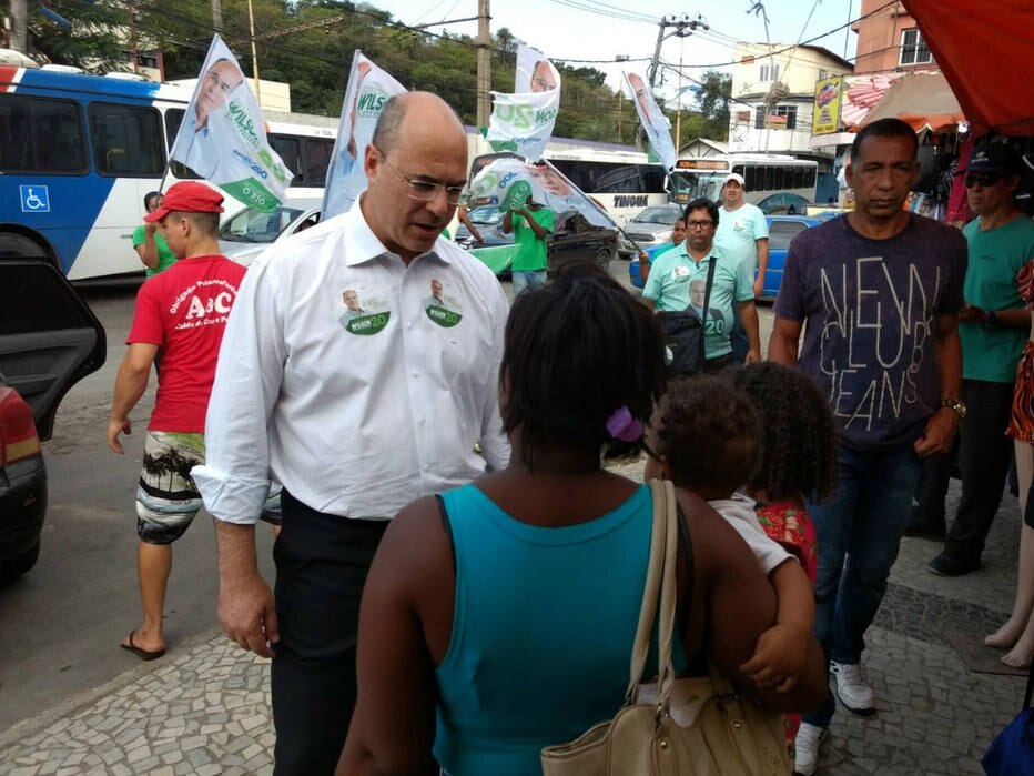No Rio, Witzel nega liga&ccedil;&otilde;es com advogado de Nem da Rocinha