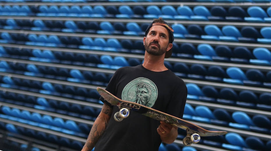 Bob Burnquist, presidente da Confederação Brasileira de Skate