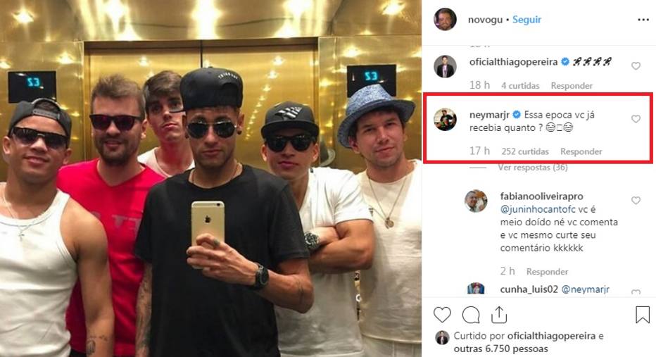 Neymar ironiza suposta 'mesada' de quase R$ 50 mil aos ...