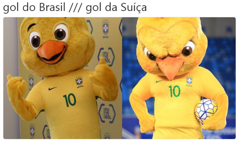 Os melhores memes da estreia do Brasil na Copa do Mundo