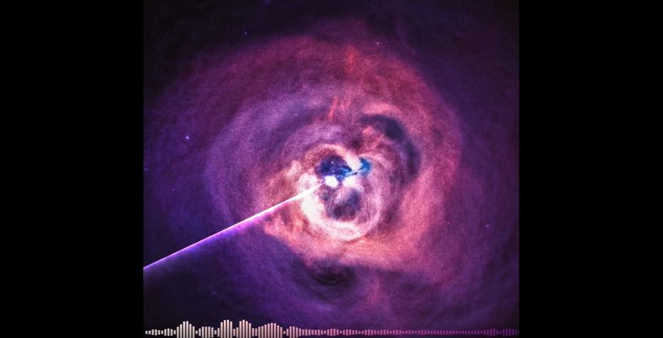 NASA manages to extract sound caused by black holes in space;  listen – science