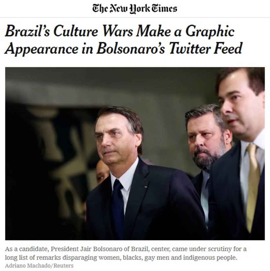 NYT e Bolsonaro