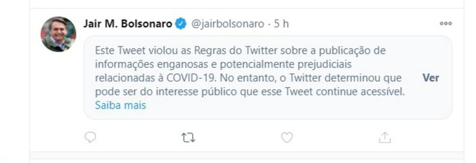 Twitter Bolsonaro