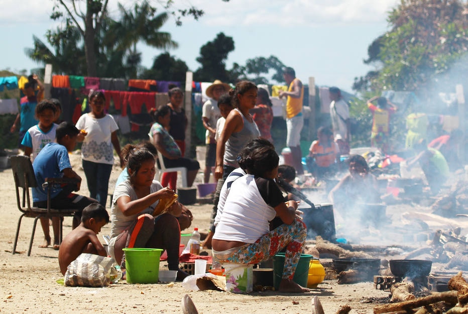 Venezuelanos refugiados no Brasil