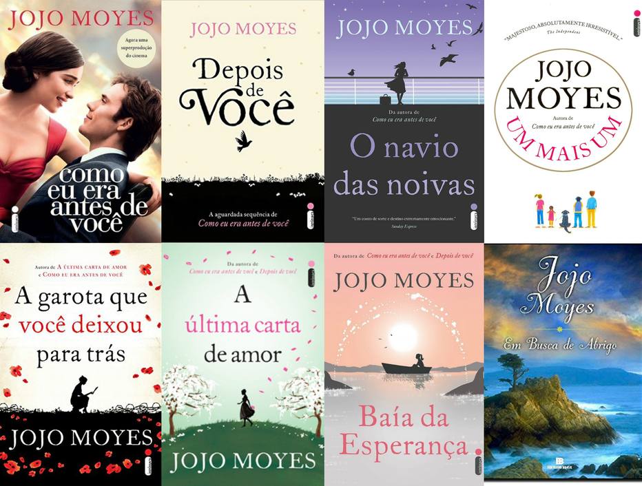 Veja 8 livros da escritora britânica Jojo Moyes, que virá 