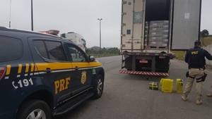 Erro de português faz PRF apreender grande carga de maconha