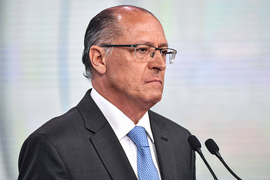 Alckmin no debate da TV Record