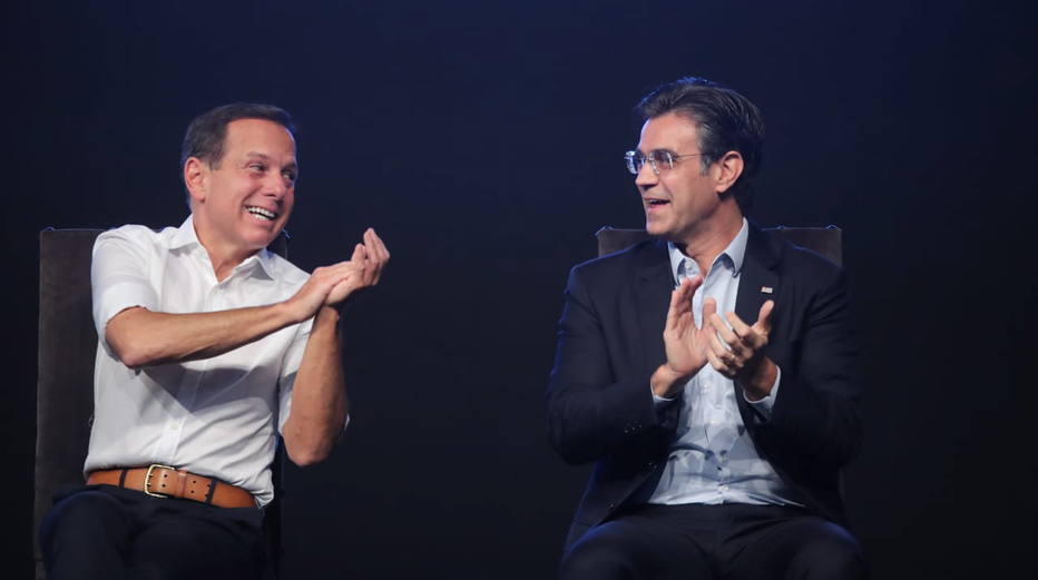 João Doria e Rodrigo Garcia