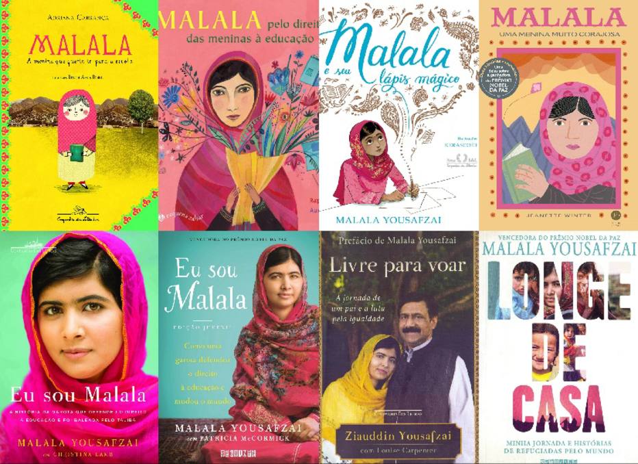 8 livros sobre Malala