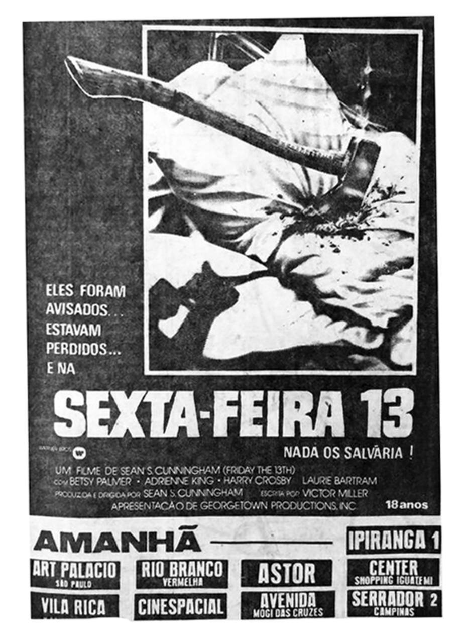 Sexta-feira 13: veja filmes de terror e suspense em cartaz nos cinemas  brasileiros, Cinema