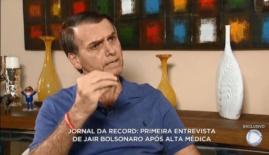 Bolsonaro na Record