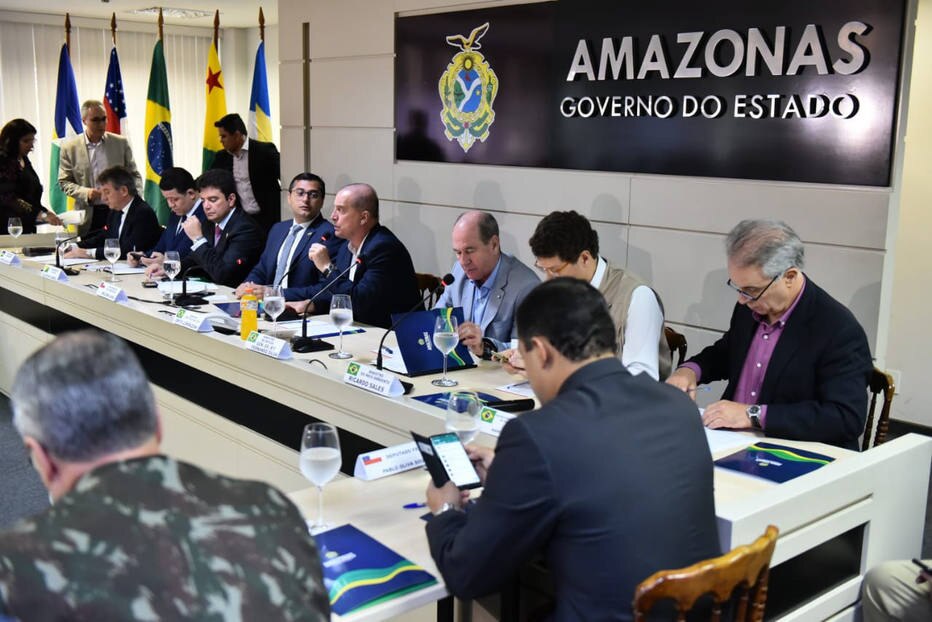 Reunião do governo federal com governadores da Amazônia