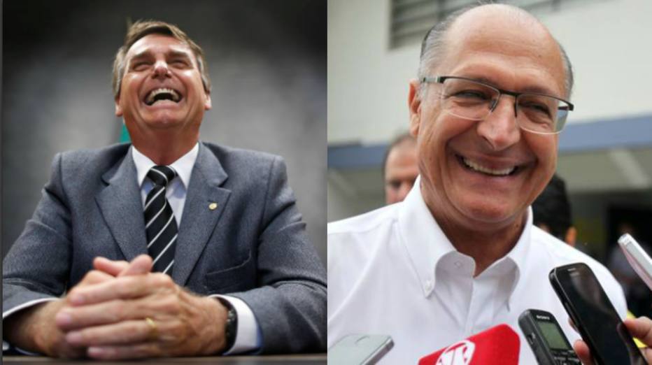 Bolsonaro e Alckmin 