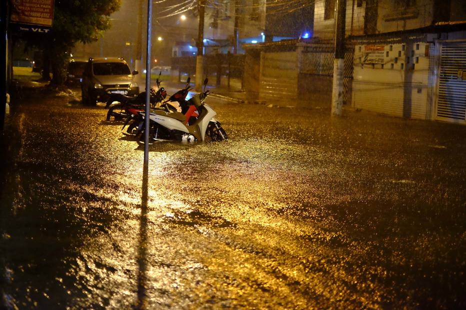Chuvas fortes em SP