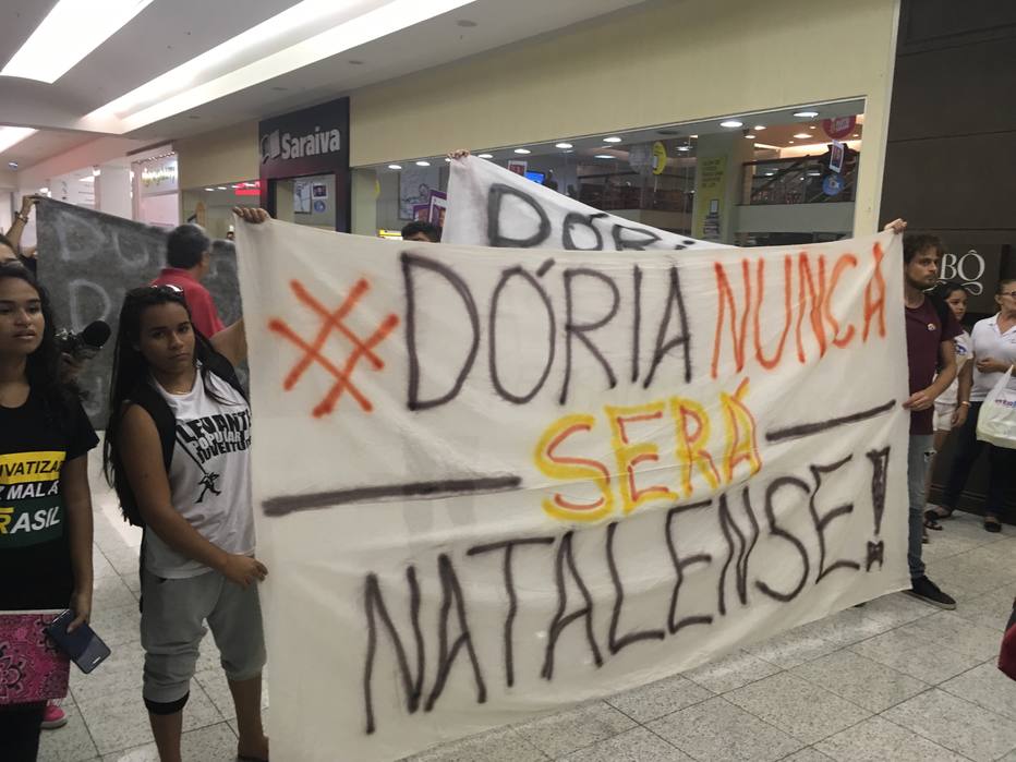 Protesto contra Doria