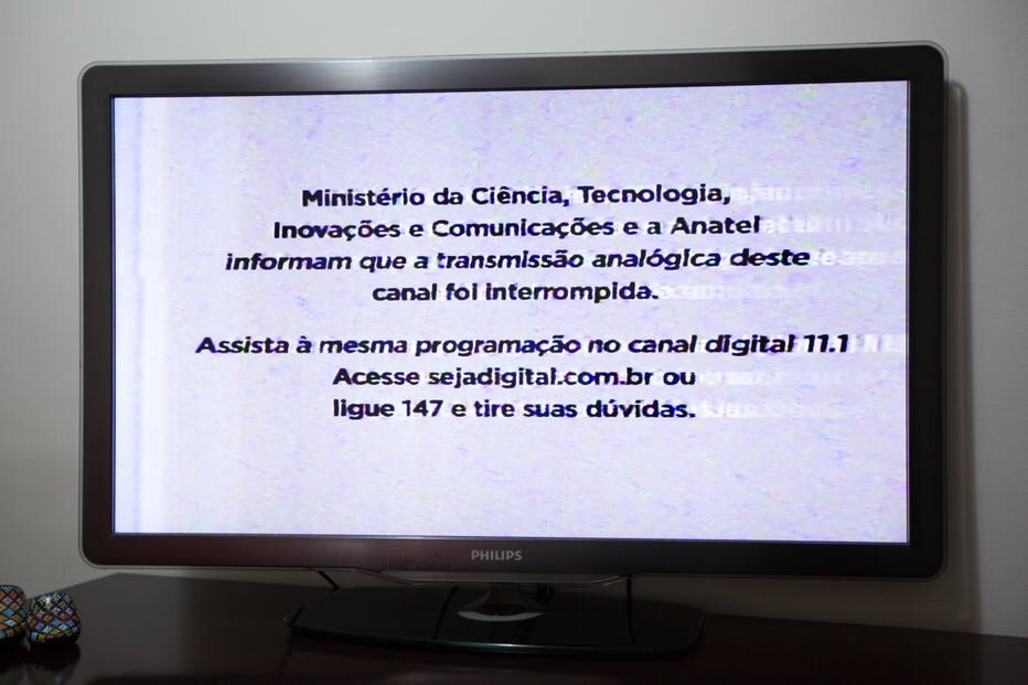 Sinal analógico de TV será desligado em Fortaleza e Salvador nesta
