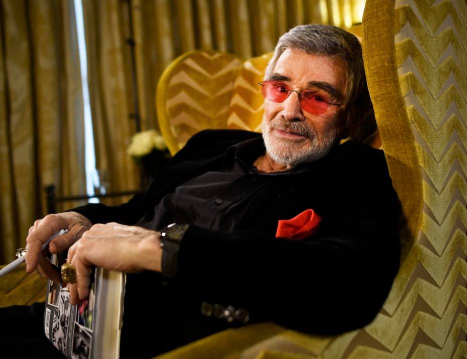 O ator Burt Reynolds 