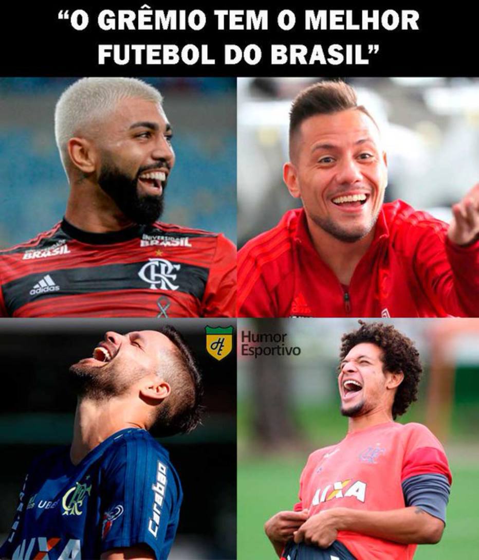 Os memes da goleada do Flamengo no Grêmio - Diário do Rio de Janeiro