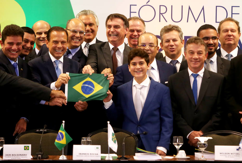 Bolsonaro e governadores