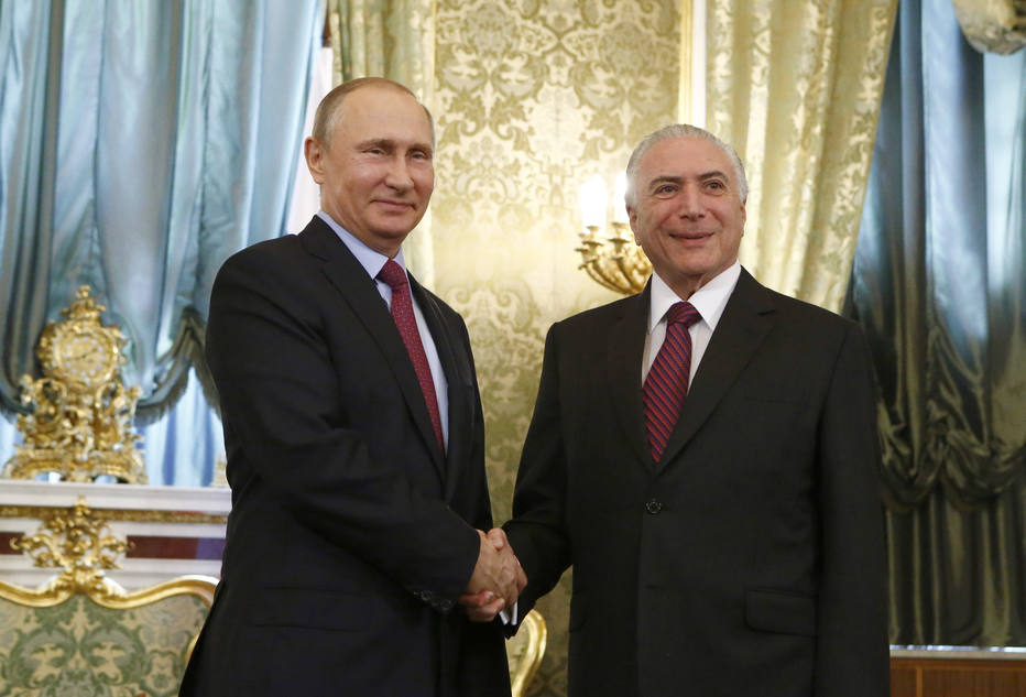Temer e Putin