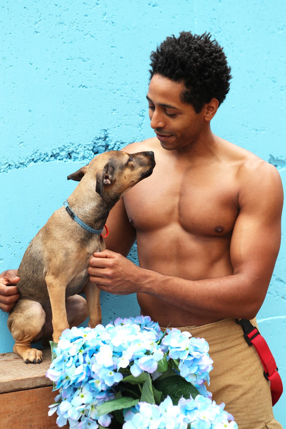 Imagem cedida por David Rogers, diretor do The Australian Firefighters Calendar