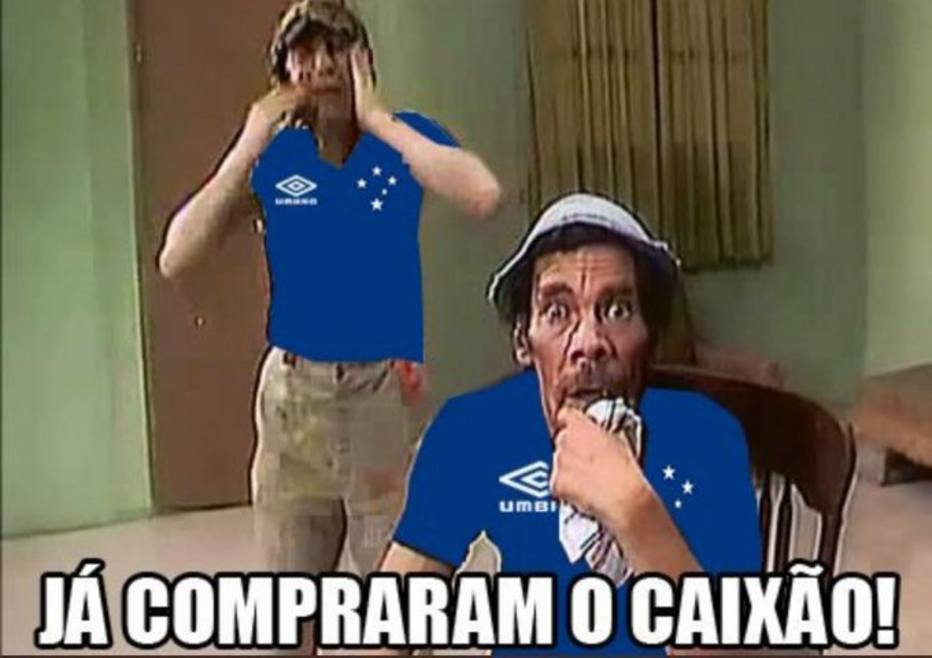 Série B: Rebaixamento do Cruzeiro vira meme nas redes sociais