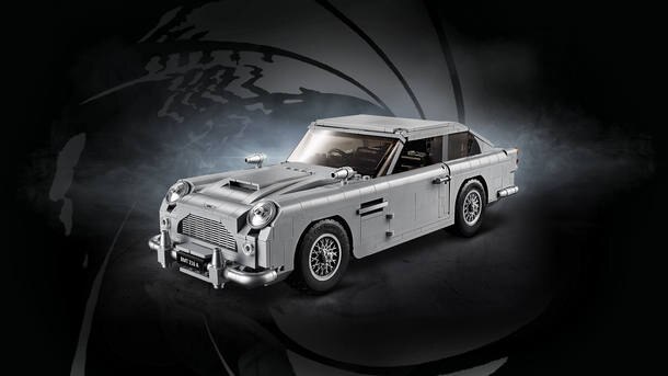 Carro de James Bond vira modelo de Lego