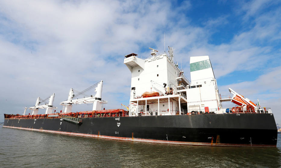 O Bavand Ã© um dos cargueiros iranianos parados no Brasil por falta de combustÃ­vel