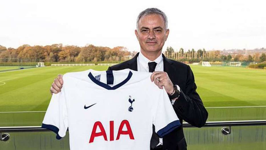 José Mourinho é o novo técnico do Tottenham