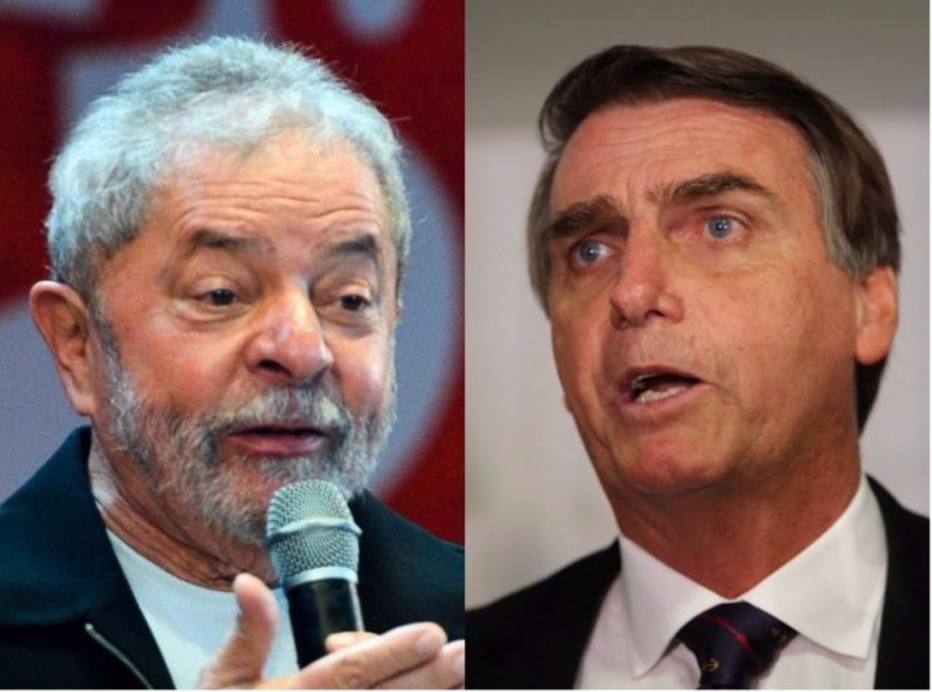 Lula e Bolsonaro