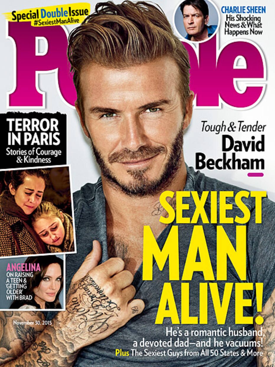 David Beckham é Eleito O Homem Mais Sexy Do Mundo Por Revista Esportes Estadão 5947